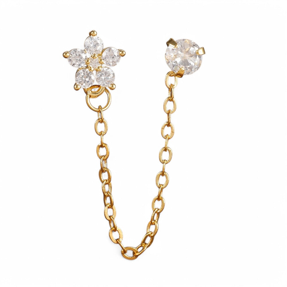 Choupette Double Earrings