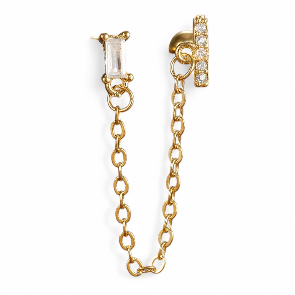 Top Of The Line Double Earrings