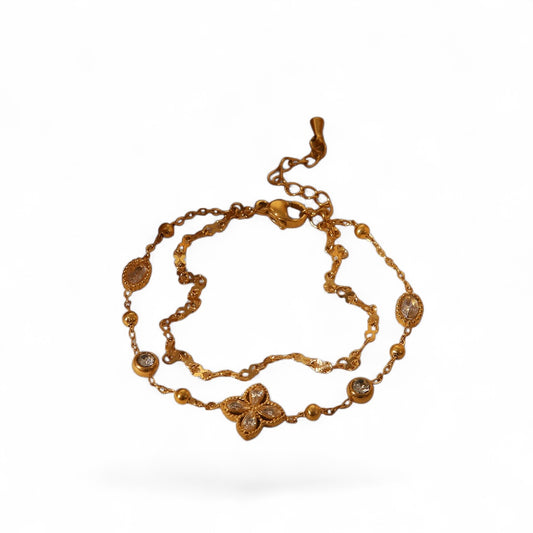 Layered Lucky Babe Bracelet