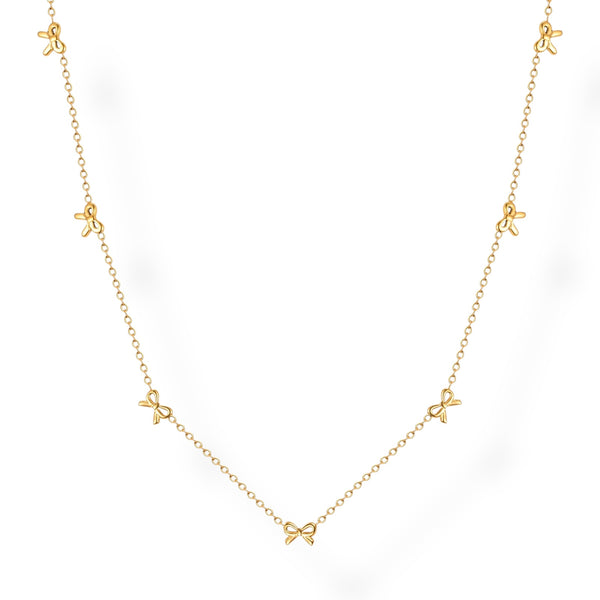 Take A Bow Necklace