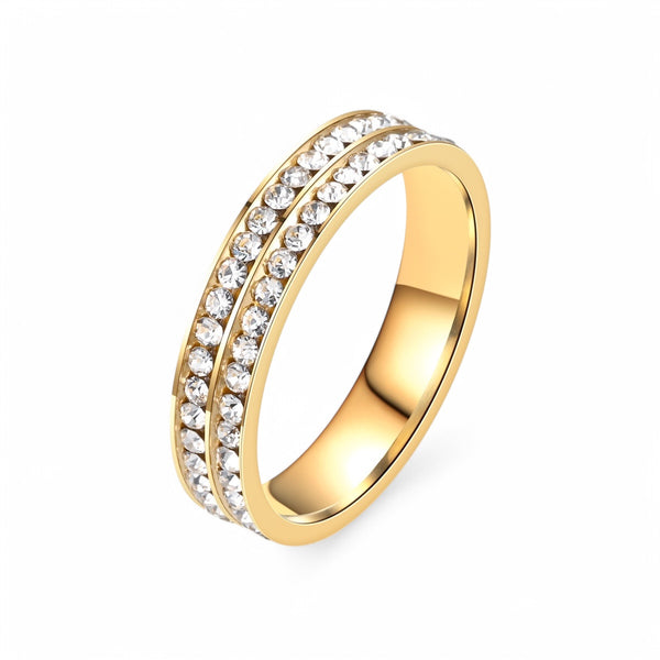 Layered Shimmer Ring